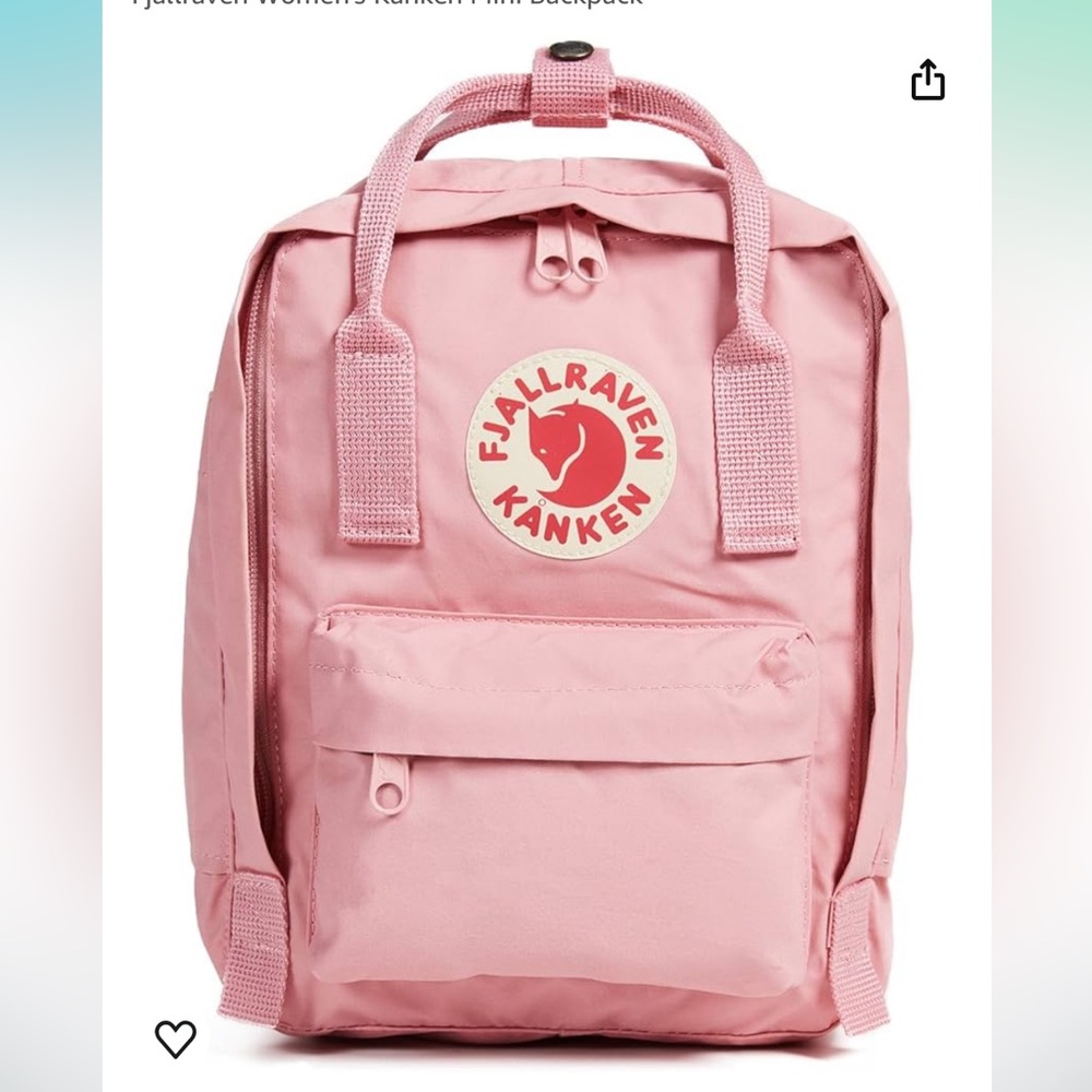 Fjallraven Women's Kanken Mini Backpack - Pink